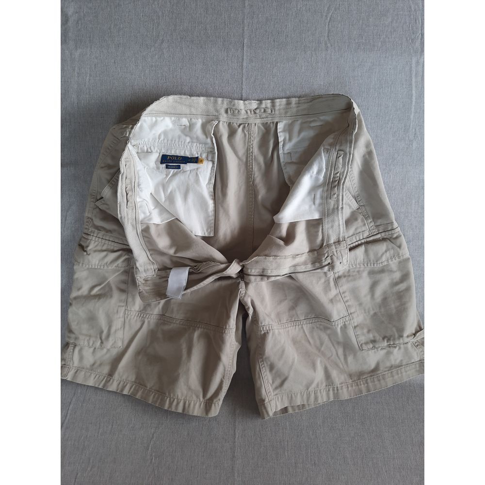 Polo‎ Ralph Lauren Men 42 Relaxed Fit Stretch Utility Cargo Short Cotton Gray